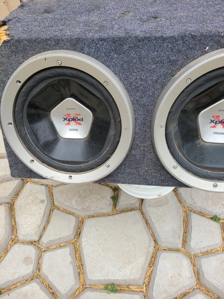 12" speakers
