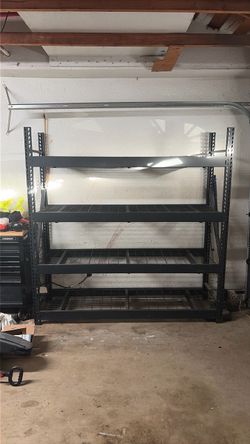 Husky garage rack shelf tier