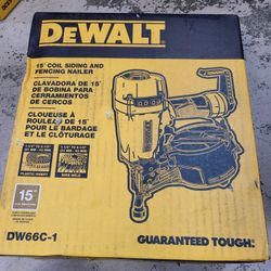 Dewalt Pneumatic 15-Degree Coil Corded Siding Nailer