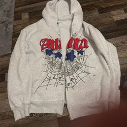 Sp5der Atlanta zipup hoodie