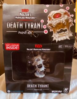 Nolzur's Dungeon  & Dragons Nolzur's Marvelous Minis: Death Tyrant Paint Night Kit