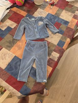 DISNEY BABY MICKEY MOUSE OUTFIT SZ 6/9M SEE DESCRIPTION