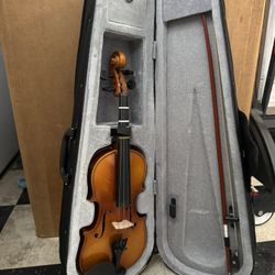 Violin With Case 