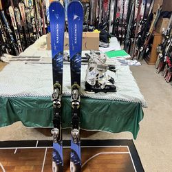 Salomon Ski Package With Boots And Bindings 