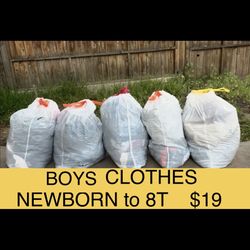 KIDS CLOTHES BOYS newborn To 10T.  Take Everything For $19.   FIRM PRICE.  IN EAGEROCK 
