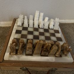 Marble Chess board