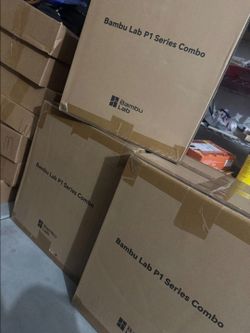 Bambu Lab P1S Combo + AMS 3D Printer - Brand New Factory Sealed