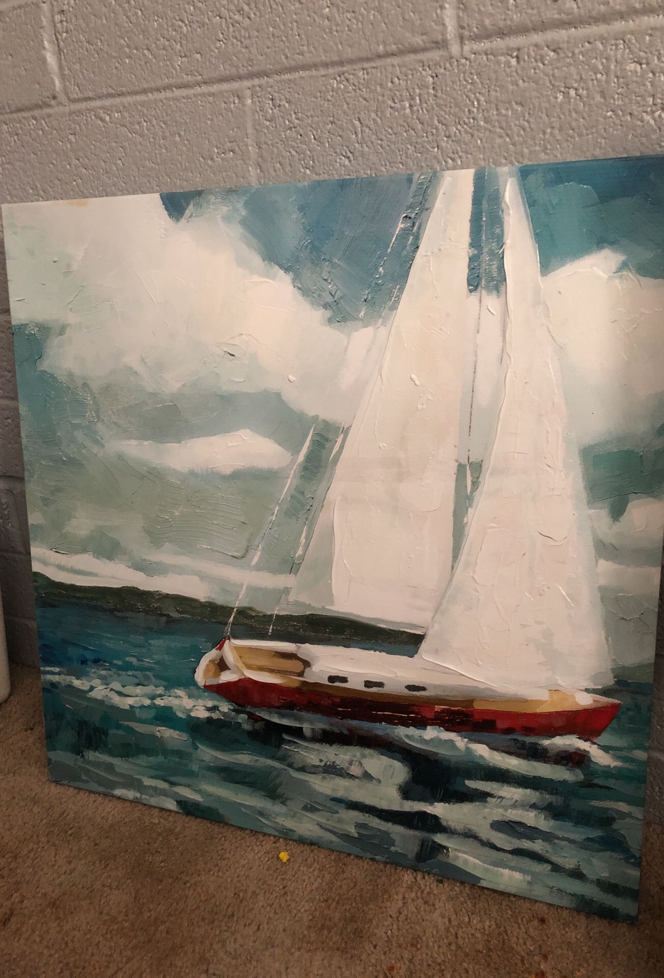 Painting boat