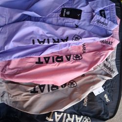 Camisas Ariat De Mexico Bordadas ,  Para Niños $25 Para Hombre $35  Varios Colores Y Tallas Disponible Seagoville Tx 