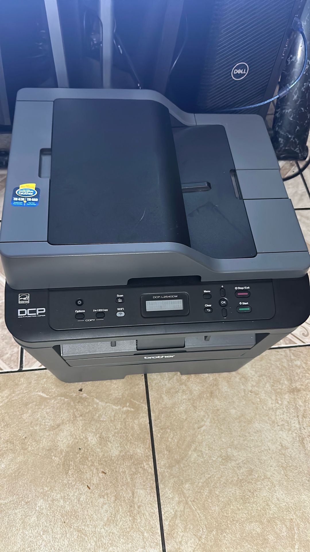 Brother DCP-L2540DW Laser Multifunction Printer - Monochrome - Plain Paper Print - Desktop - Copier/Printer/Scanner