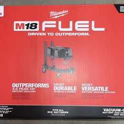 Milwaukee M18 Fuel 6-Gallon Wet/Dry Vacuum. Tool Only. Model #0910-20