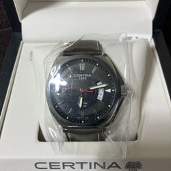 Swiss Watch Certina DS Royal Black Men’s Watch 