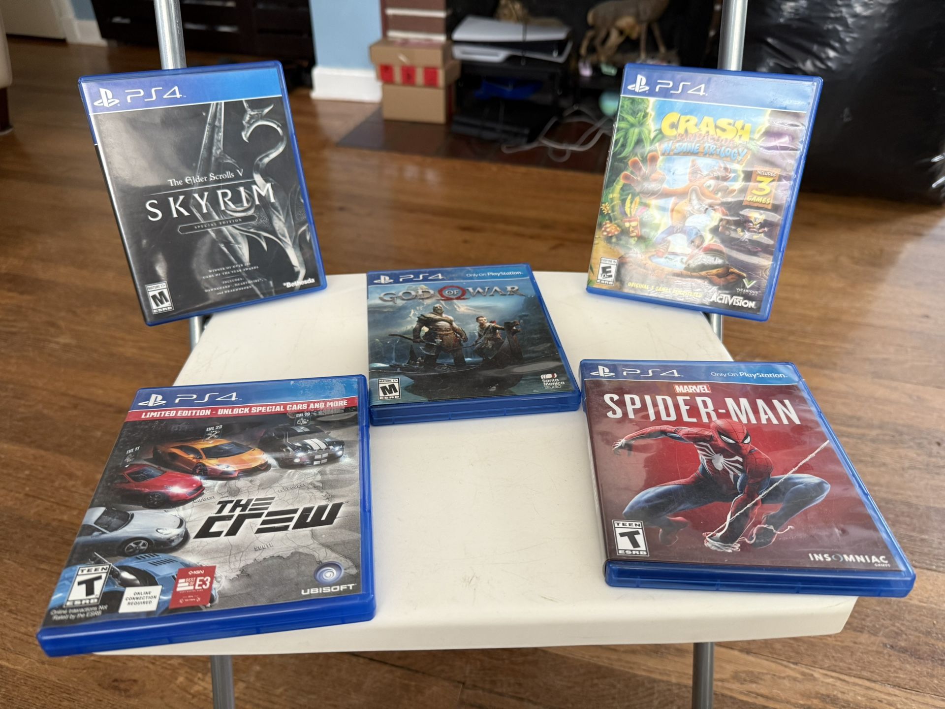 Lot Of 5 PS4 Games