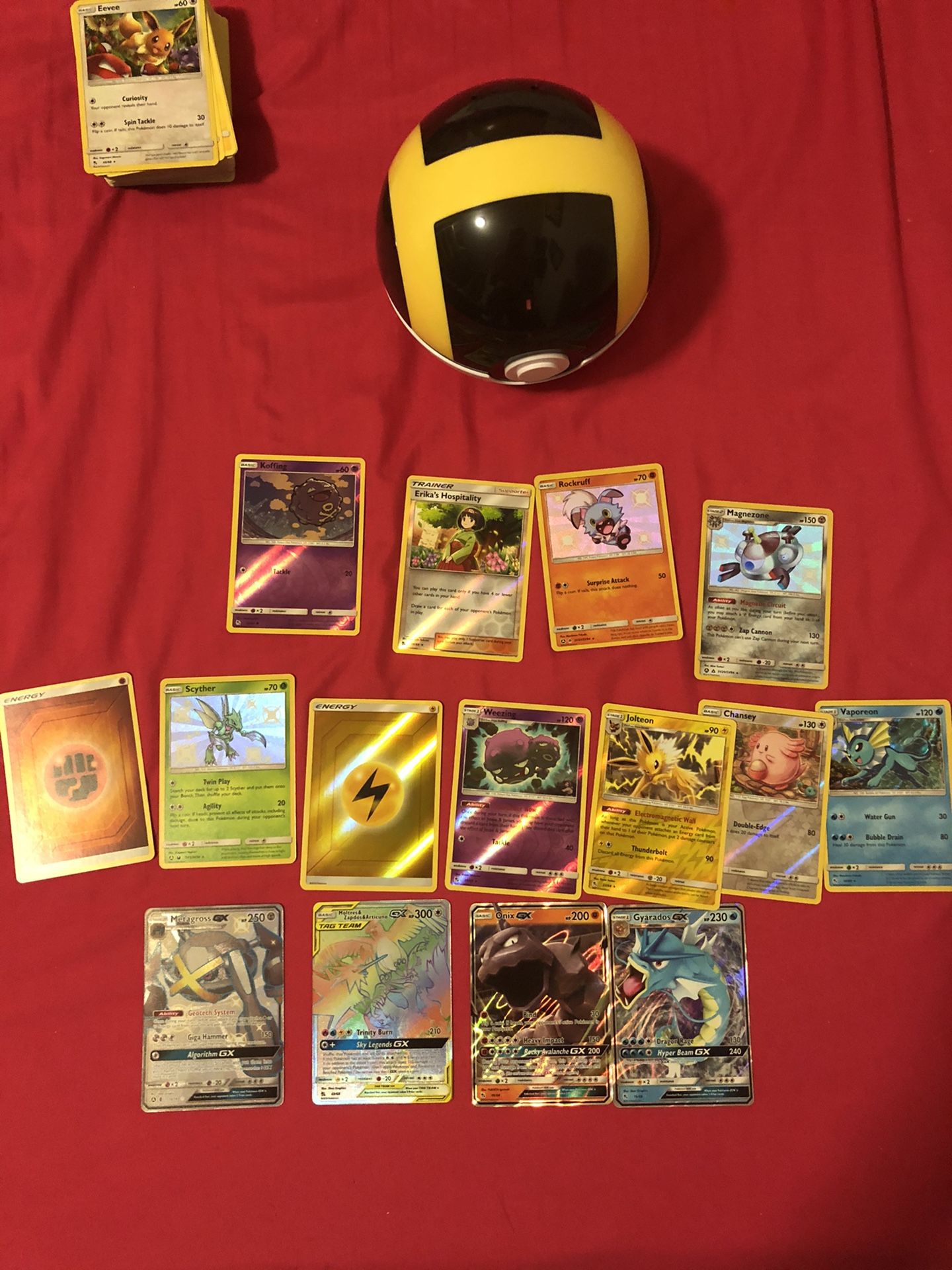 Pokemon hidden fates lot