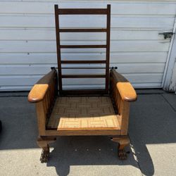 Vintage Adjustable Morris Chair c. 1890
