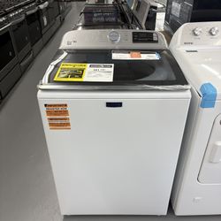 Maytag 4.7 cu. ft. Smart Capable White Top Load Washing Machine with Extra Power and Deep Fill Option