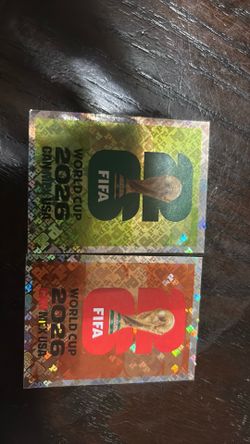 World Cup stickers