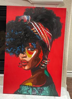 Afrocentric Canvas Wall Art