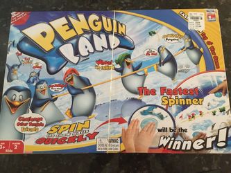 Penguin Land spinner game..