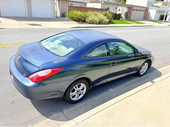 Toyota Solara 2004 blue coupe