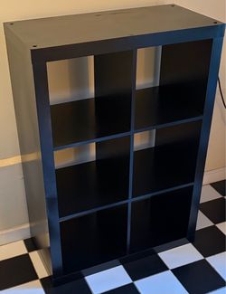 6 Cube Organizer Black