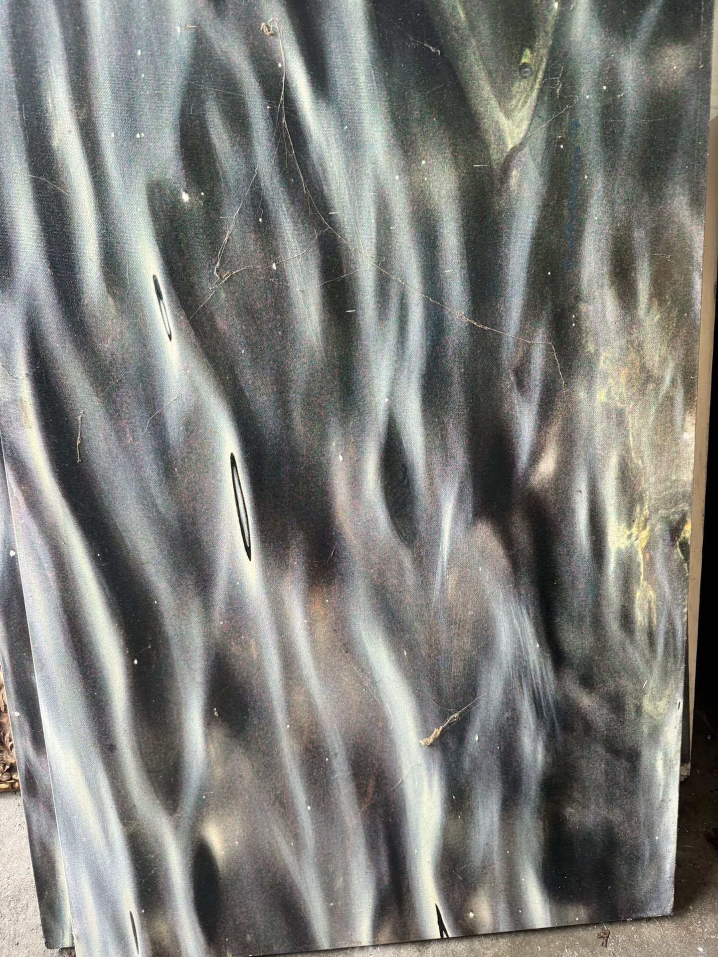 Dark Water, Eight Oil On Canvas