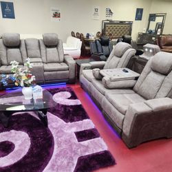 🔥Brand New Power Reclining Livingroom Furniture ✨️ Only $49 Today And Pay Later With Or Without Credi 💥 