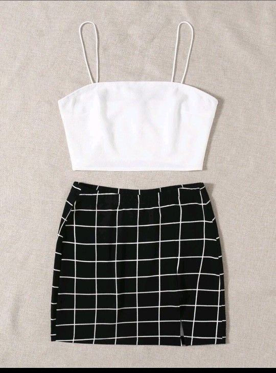 Cami Top & Skirt Set MEDIUM (6)