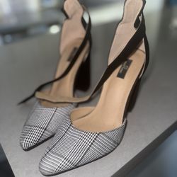 Plaid Heels For Work Or Fashion