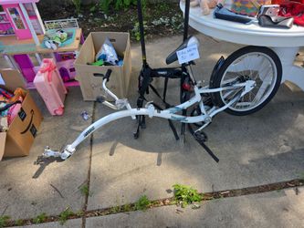 WeeRide Co-Pilot tagalong trailer bike