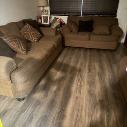 Couches three-piece for sale