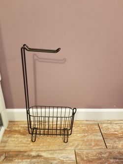 Toilet Paper Holder, Bathroom Organizer