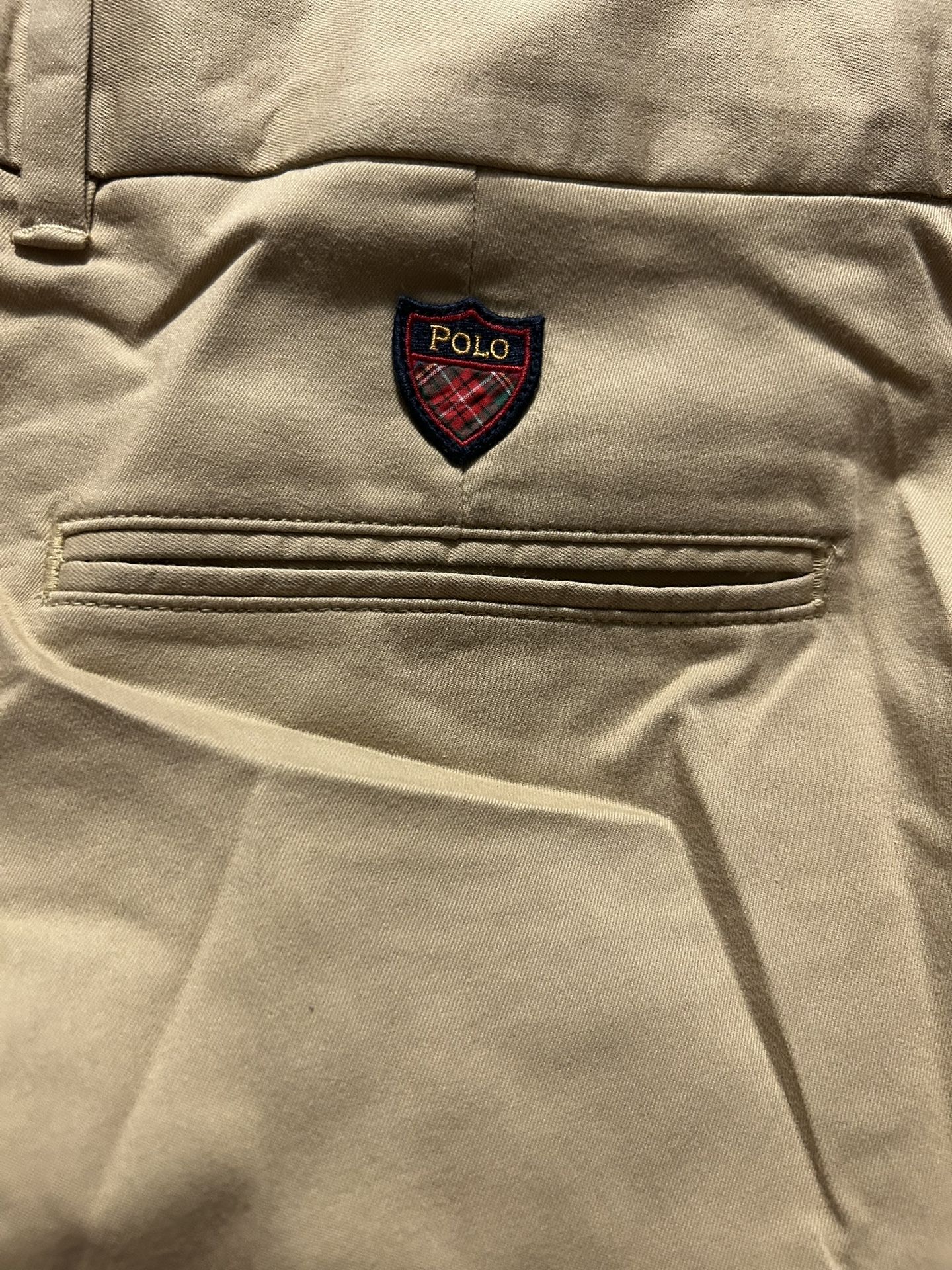 Ralph Lauren Polo Golf Men’s Waist 34/32 Golfing Khaki Trousers