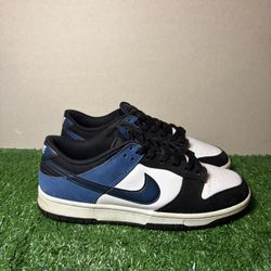 Size 9.5 - Nike Dunk Low Airbrush - Industrial Blue