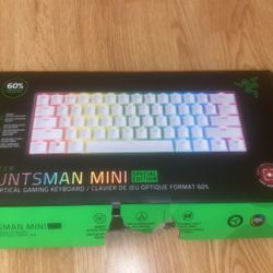 Razer 60% Optical Gaming Keyboard  (White) 