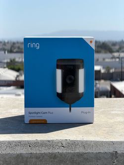 Ring Spotlight Camera Plus | Plug In