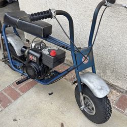 Old School 1970 Bonanza Minibike Original w/ 4hp Tecumseh Engine