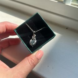 Moissanite necklace