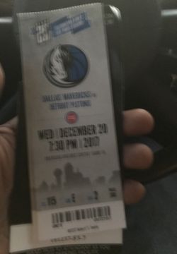 Mavs tickets