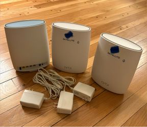 Netgear Orbi Mesh WiFi System AC3000 (Router + 2 Satellites)