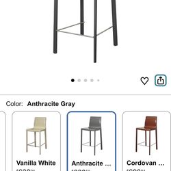 3 Modern Counter Height Barstools (Originally $990+) 