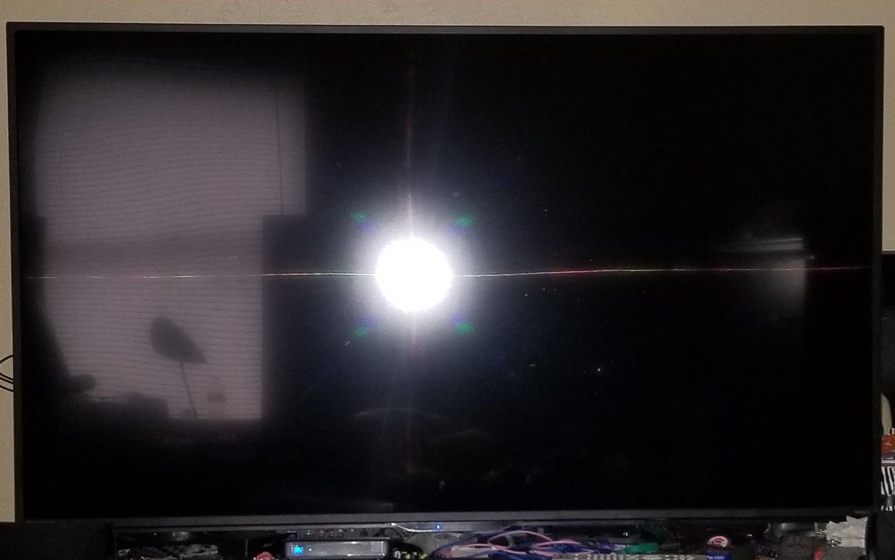 Insignia 55" Tv for parts model no. NS-55DR710NA17