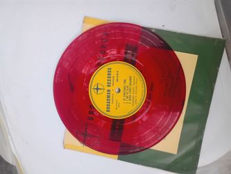Broadman Records Red Vinyl 7" Single BR-3-B-A
