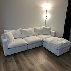 White Sectional Couch