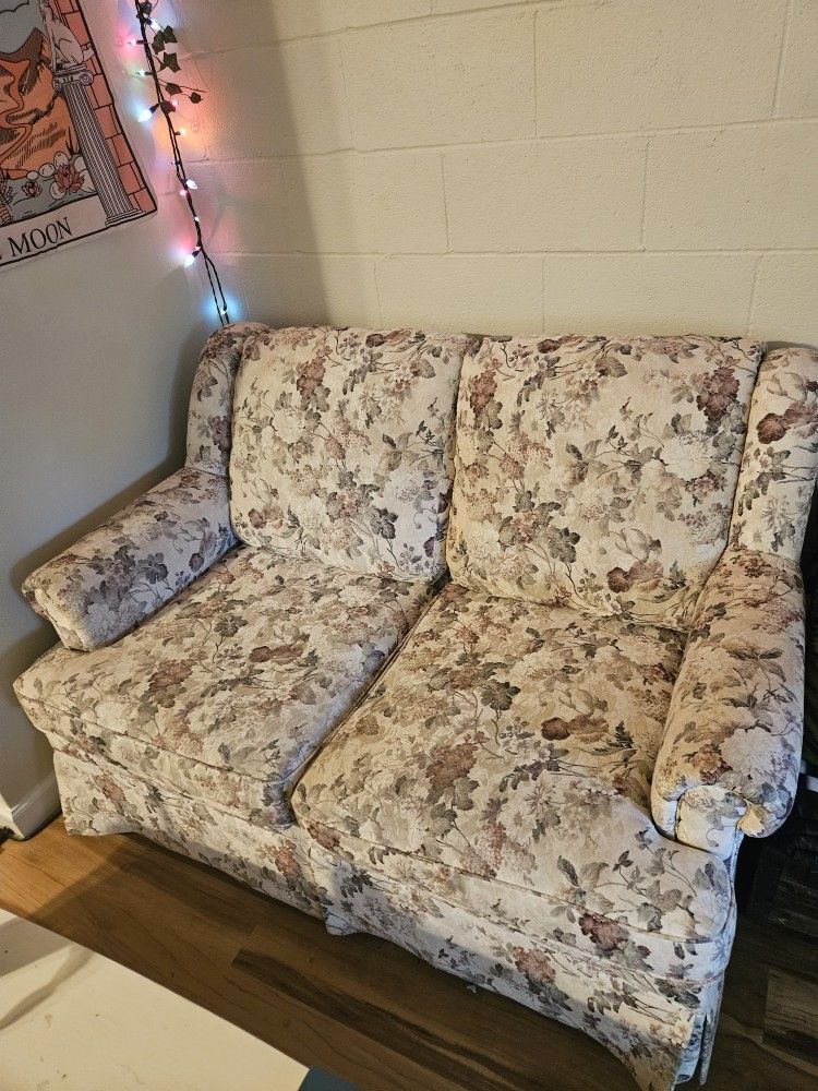 Floral Love Seat