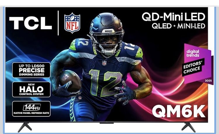TCL 55-Inch Class QM6K Series QD-Mini LED 4K U