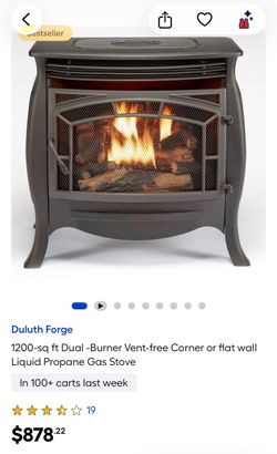 Duluth Forge QSN250T Vent-Free Natural Gas Stove