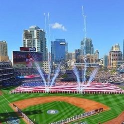 Pair Of To San Diego Padres Tickets Tonight Section 233 Aisle Seats La Dodgers Los Angeles
