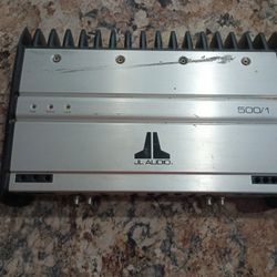 JL Audio Amp 500/1 $175 JBL 12 Speaker $175