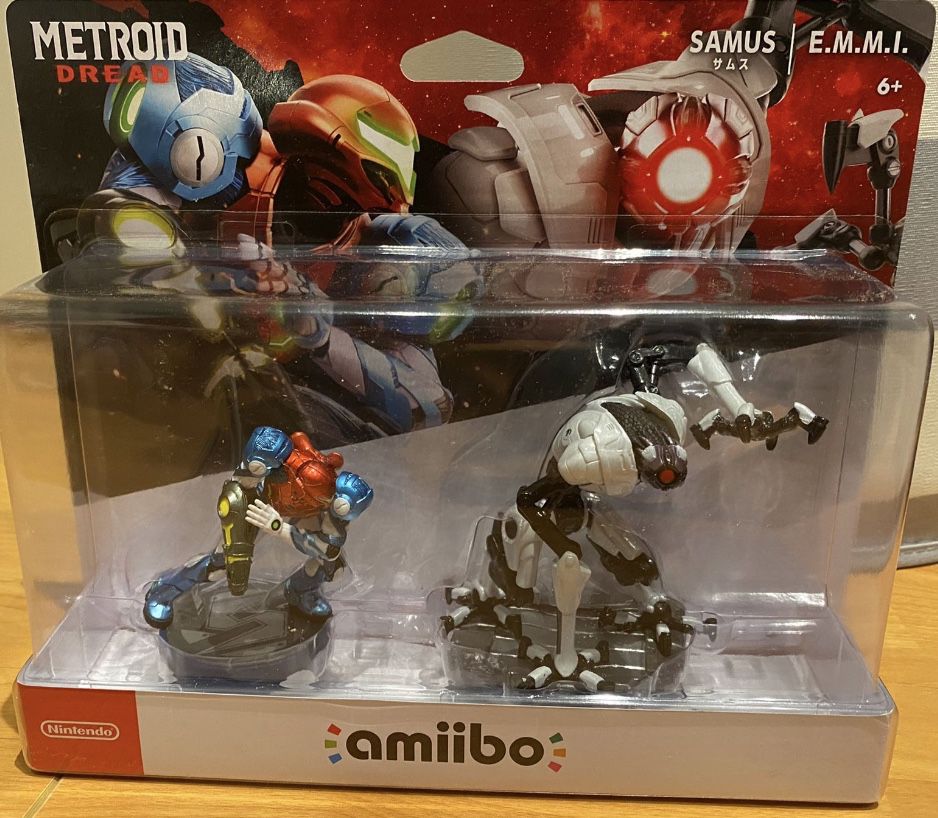 Metroid Dread Amiibo Samus Nintendo Switch 2 Pack